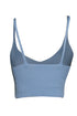 V NECK CROP TOP - Barrus London